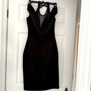 Elegant Black Sleeveless Dress